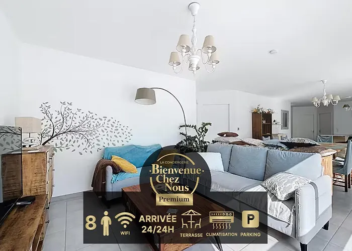 Maison Proche Clermont Et Riom 4 Et 4 Sbd , Climatisé Avec Parking Gratuit * Marsat